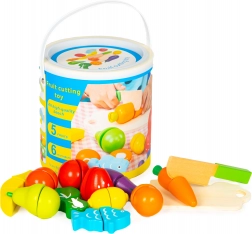 Wooden Fruit and Vegetables Cutting Set – 13 Pieces