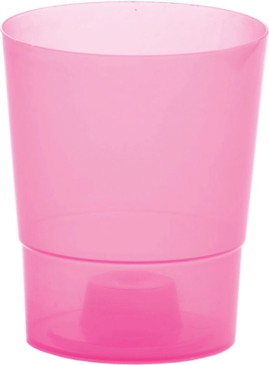 Cache-pot pour orchidées COUBI ORCHID, 12,5 cm, rose transparent