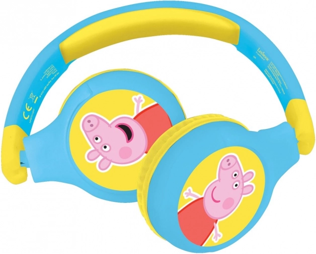 Kids' Wireless Headphones PEPPA PIG with Folding Design