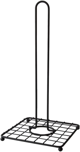 Portarotolo da cucina 31 cm nero