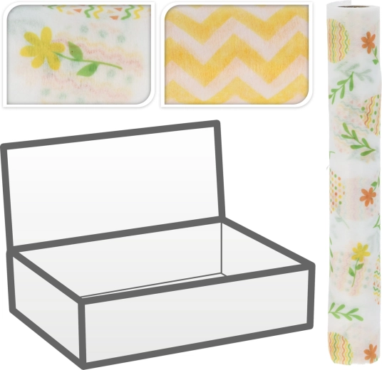 Tissu décoratif avec motif de Pâques 28 × 300 cm