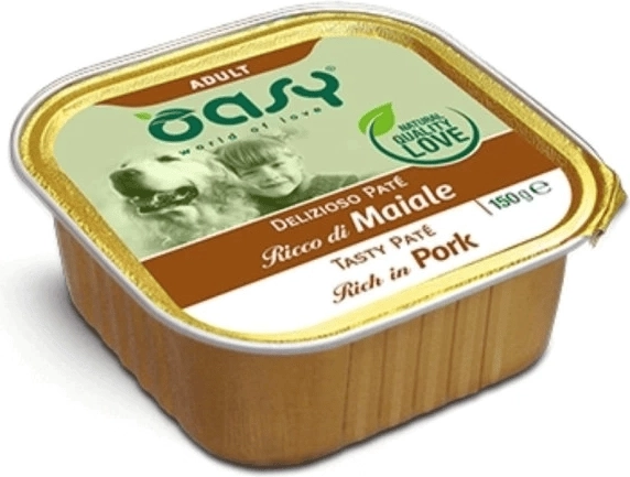 Oasy Tasty Paté Adult med svinekød, 150 g