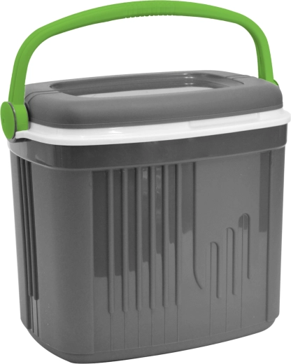 KAMAI ICEBERG 32 L Travel Cooler Bag, dark gray with green handle