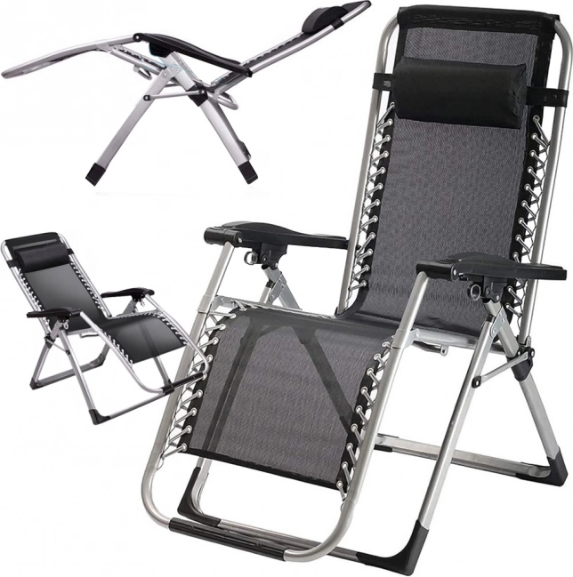 Opvouwbare Zero Gravity tuinligstoel