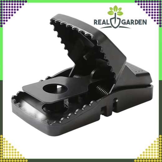 Lot de 4 pièges en plastique pour souris et rats avec mécanisme guillotine