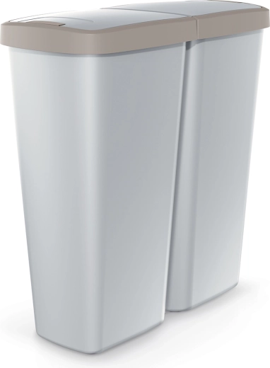 Compacta Q Duo 50 L Trash Can for Waste Sorting