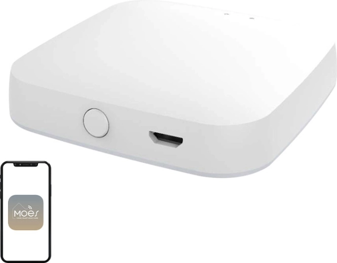 Moes gateway Wi‑Fi/Bluetooth Mesh BHUB‑W - 1 stuk