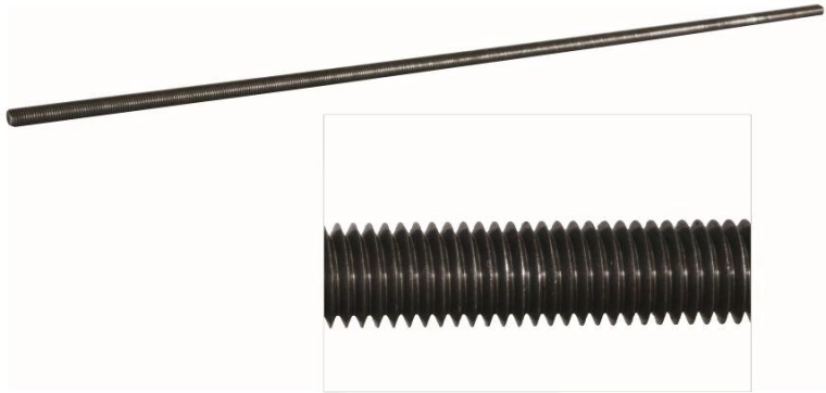 Gevindstang M16 DIN 975, 1 m, styrkeklasse 4.8