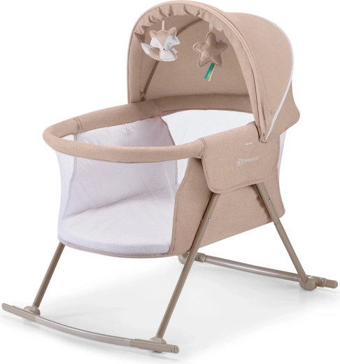Culla per bambini Kinderkraft Lovi beige 3 in 1