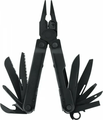 Leatherman Rebar Black multifunktionsværktøj med 17 funktioner
