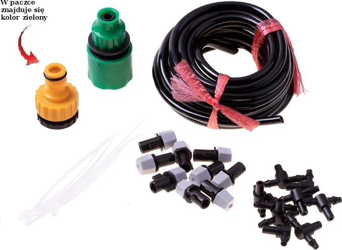 Komplet za namakanje rastlin z vodno meglico – 30 m 30 šob