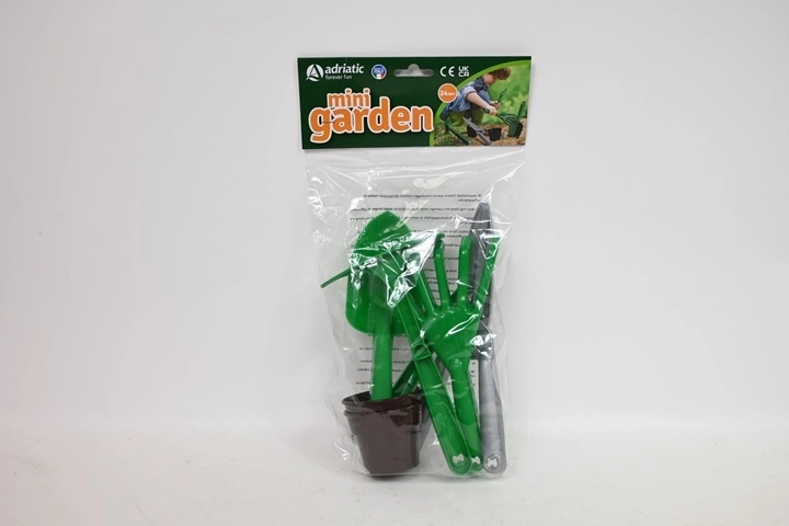 Adriatic compact hand garden tool set