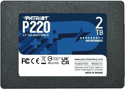 Patriot P220 SSD 2 TB 2.5" SATA III