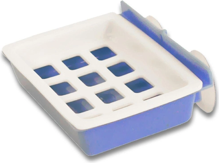 Portasapone con ventose 12,5 × 8,5 cm – mix di colori