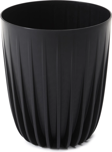 Vaso Mira 30 cm ECO RECYCLED nero