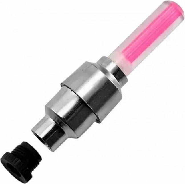 Svjetleće kapice za ventile 2 kom crvene