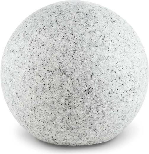 Lightcraft Shinestone XL lampada sferica da giardino 50 cm, aspetto granito