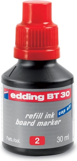 Edding BT 30 Board Marker Ink Refill, Red
