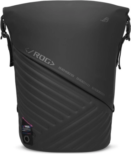 Batoh na notebook ROG Slash 4.0, černý, roll‑top