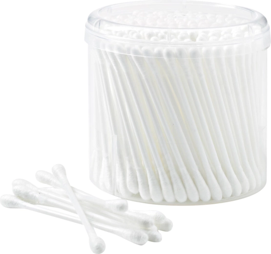Cotton buds with paper stick and cotton 200 pcs