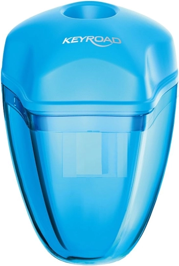 KEYROAD Star Sharpener with Container, Blue
