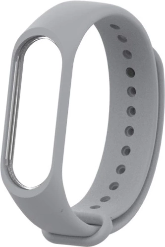 Bracelet en silicone pour Xiaomi Mi Band 3 / Xiaomi Mi Band 4 - gris