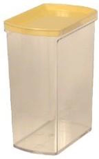 Boîte en plastique 1,5 l – transparente, empilable