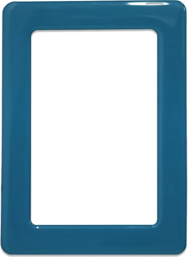 Cornice magnetica autoadesiva 12,3x8,1 cm - turchese