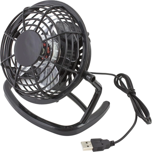 AK35C VENTILATORE DA TAVOLO USB NERO