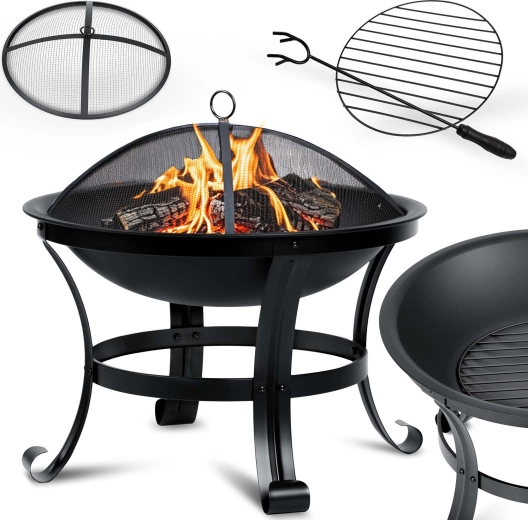 Garden Fire Pit 60 cm BERDSEN