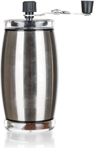 Culinaria manual coffee grinder, stainless steel, 6 × 15.5 cm
