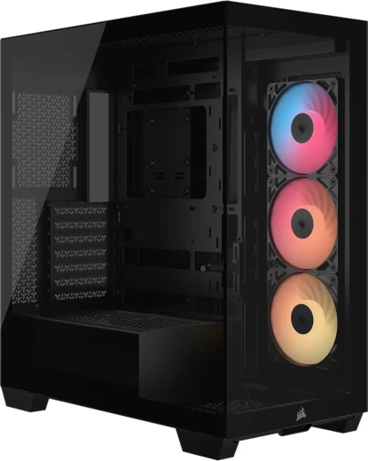 3500X RS-R ARGB Mid‑Tower PC Case Black