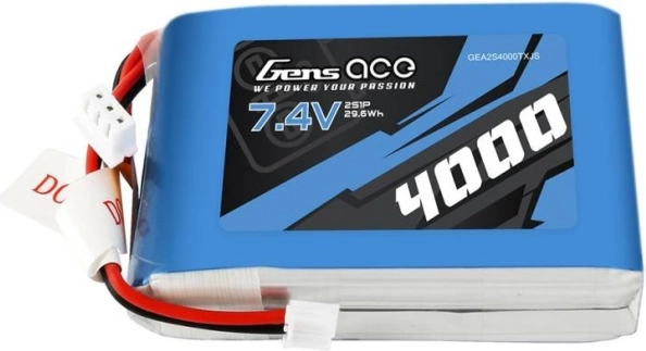 Gens ace batteria lipo 7,4 v 4000 mah 1c