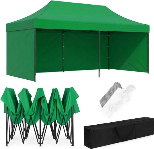 Automatic Garden Tent 3×6 m, Green, MultiGarden