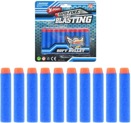 Foam Darts for Kids’ Toy Guns – Set of 10