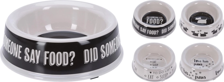 Skridsikker melaminskål til dyr 25 cm