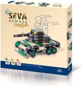 SEVA Army – Combat Vehicles Building Set, 436 Pieces