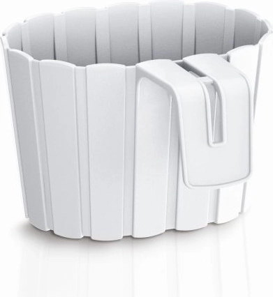 Viseća žardinjera Boardee Hook 19,4 cm – bijela