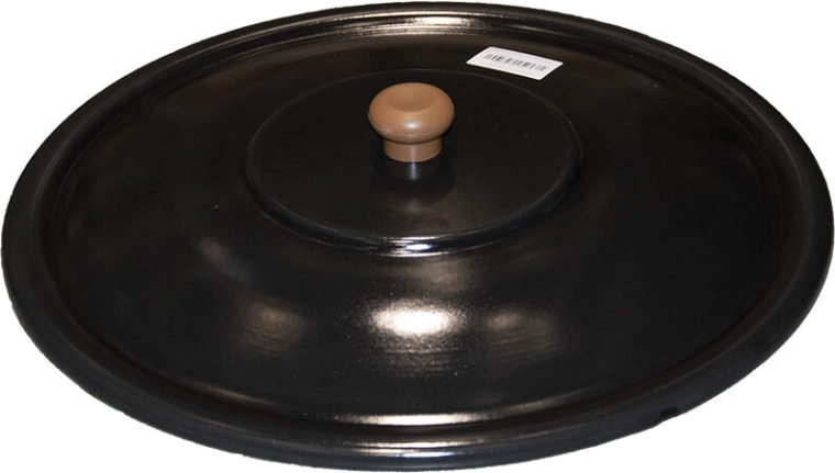 Poklopac za kotlić od 14 l – emajliran, crni