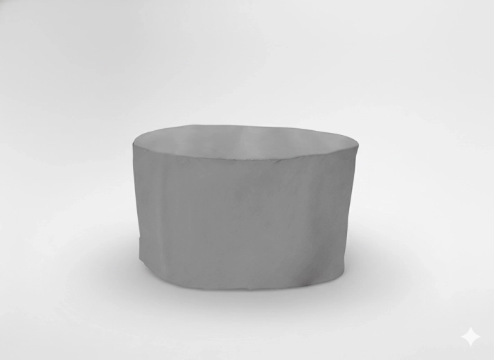 Zaštitna navlaka za vrtni namještaj 160 × 90 cm siva