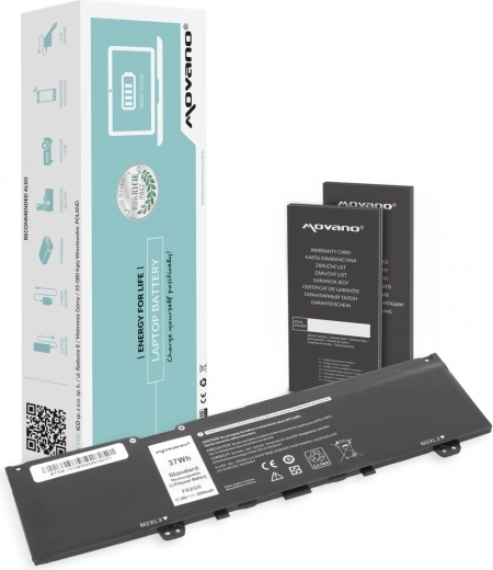 Batteria Movano per Dell Inspiron 13 5370/7373/7386 3200 mAh (37 Wh)