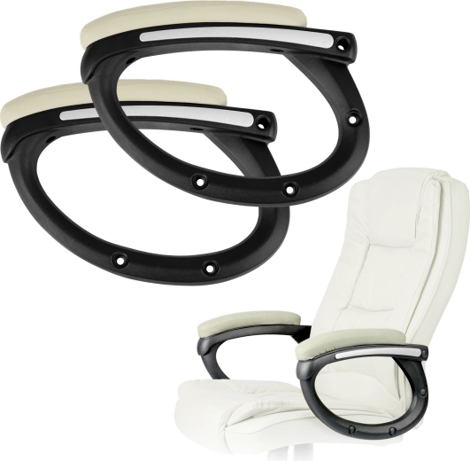Accoudoirs beiges pour chaise Porto