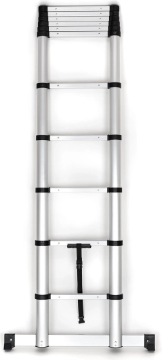 Teleskopický žebřík 3,2 m, hliníkový, nosnost 150 kg