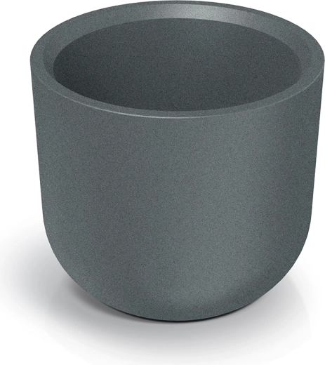 Bloempot Molta Round High 60 cm granietgrijs