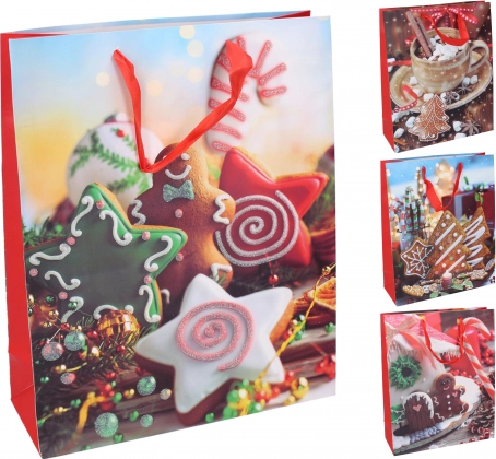 Grand sac cadeau de Noël