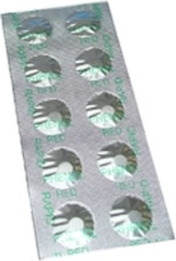 Replacement tablets for a pH test kit
