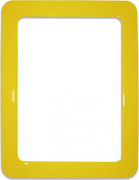 Cornice magnetica autoadesiva formato 16,0x11,8 cm - gialla