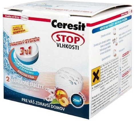 Ricarica per deumidificatore 3in1 con profumo di frutta CERESIT 2×300 g