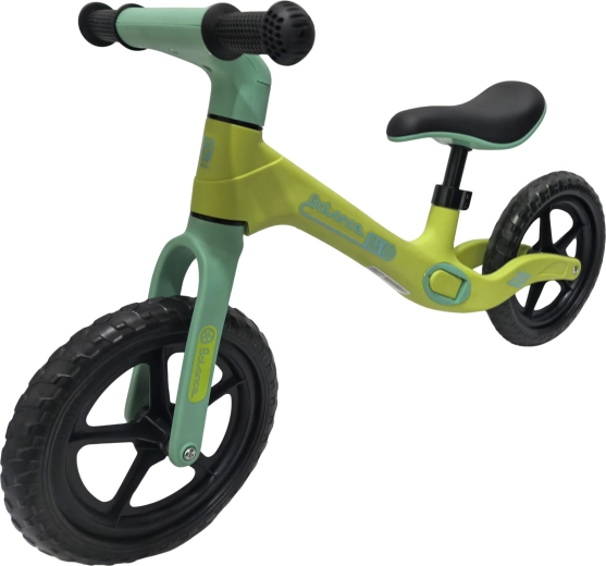 Balance Bike dziecięcy rowerek biegowy limonkowo-zielony