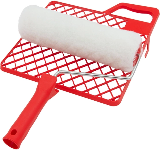 Zestaw malarski VESTAN 25 cm z kratką, uchwytem i wałkiem